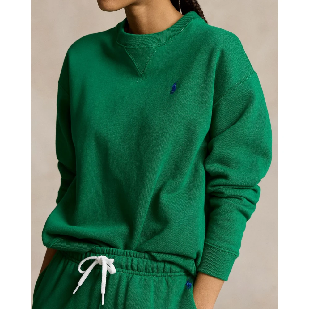 Polo Ralph Lauren Crewneck Sweatshirt Green Dames