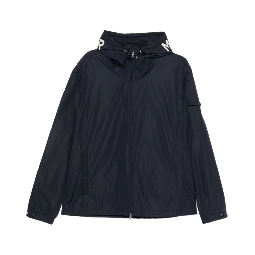 Moncler Men's Blue Light Jackets, Xl, Sassiere Jacket
