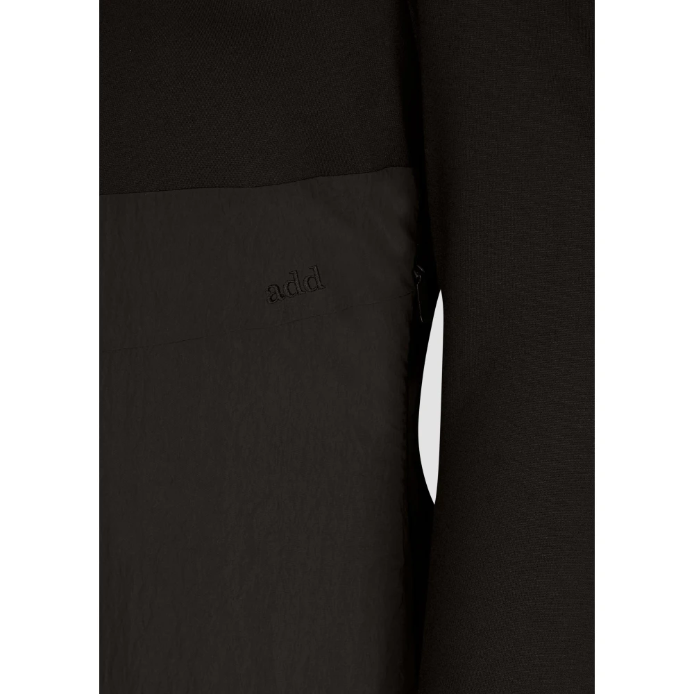 add Jurk IN Jersey + Nylon Truman Crease Black Dames