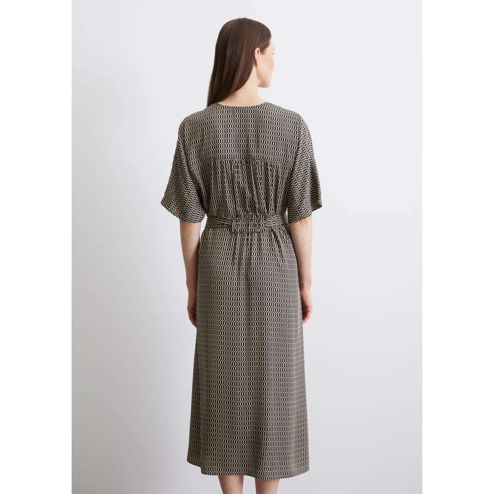 Marc O'Polo Midi jurk gevormd Brown Dames