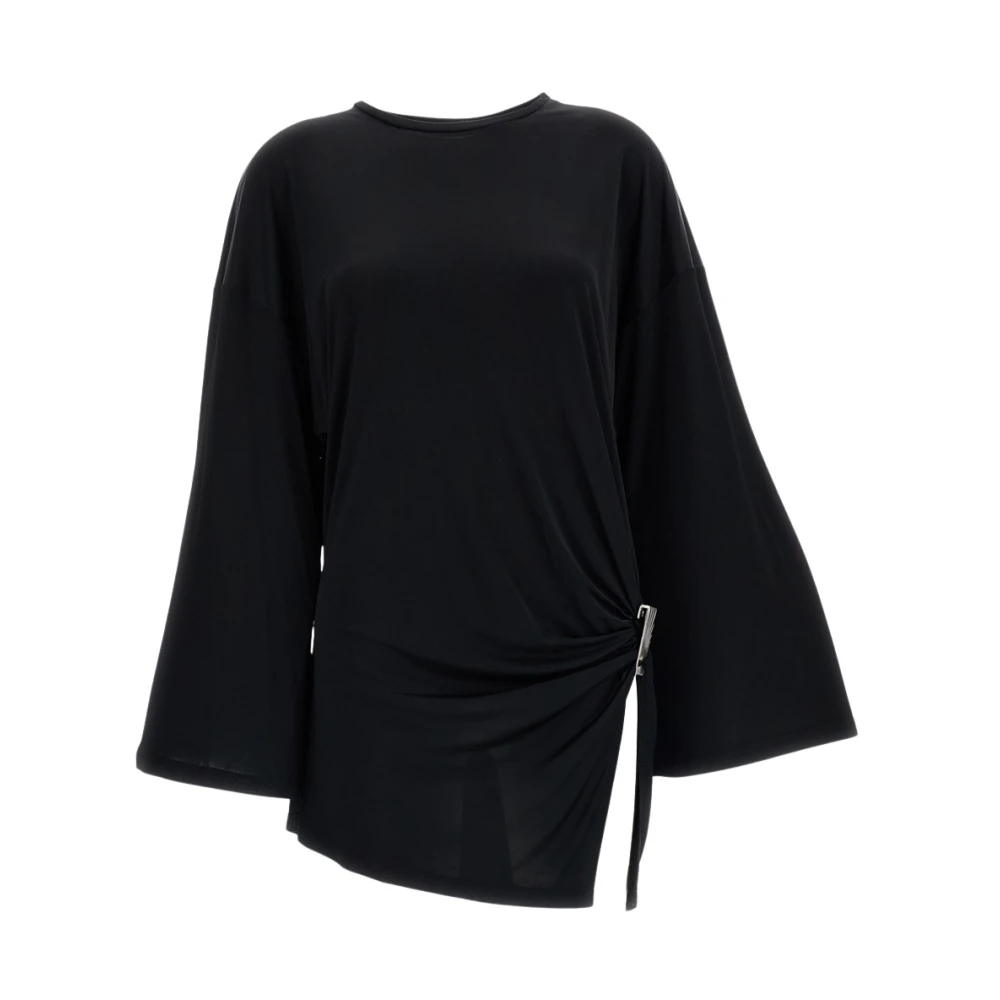 The Attico , Blouses, Female, Black, S, Mini Dress