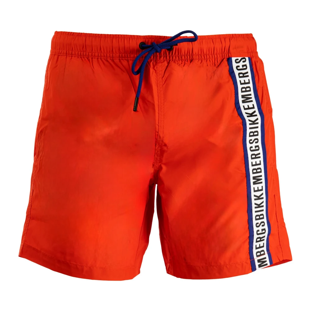 Bikkembergs Heren Boardshorts Stijlvolle Zwemkleding Orange Heren