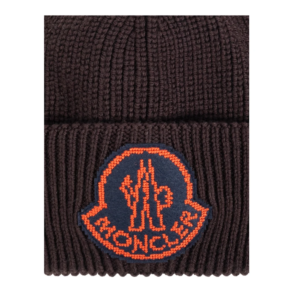 Moncler Pet met logopatch Brown Heren