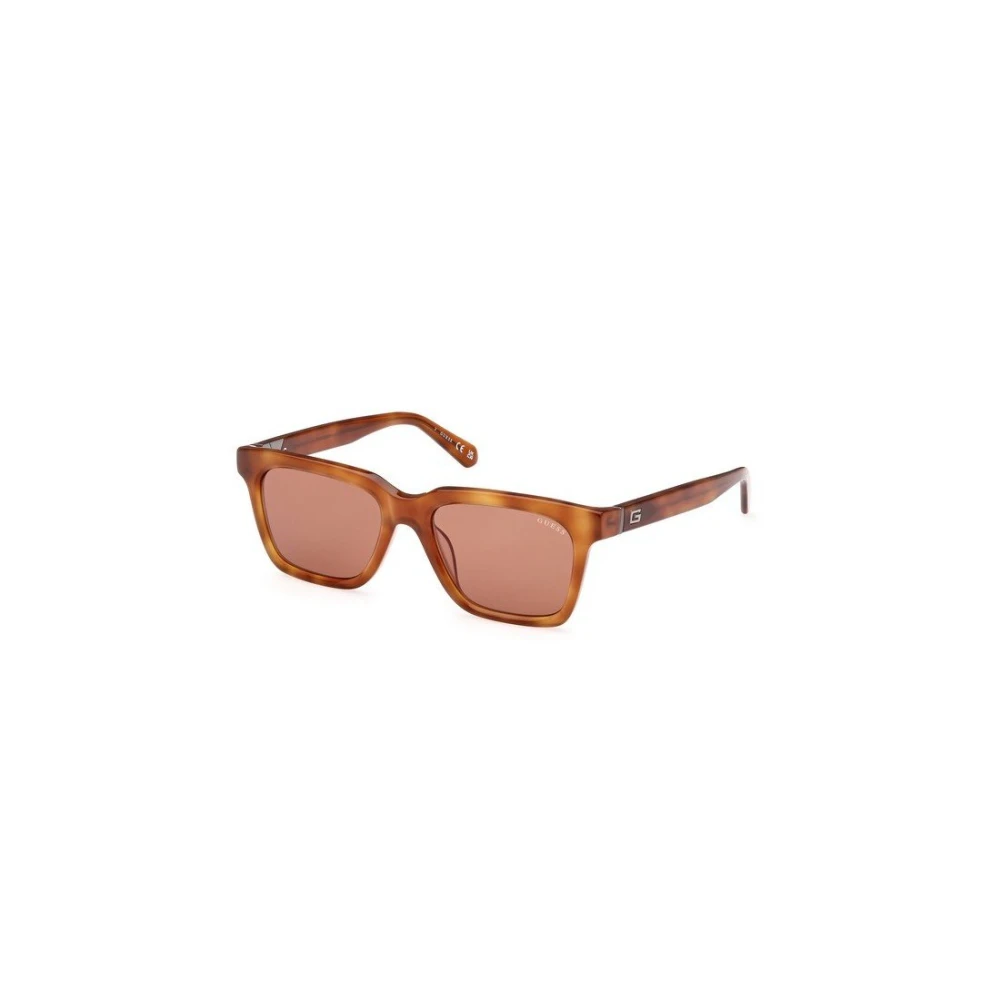 Guess Men's Brown Sunglasses - Sunglasses - 53 Mm - Accessories