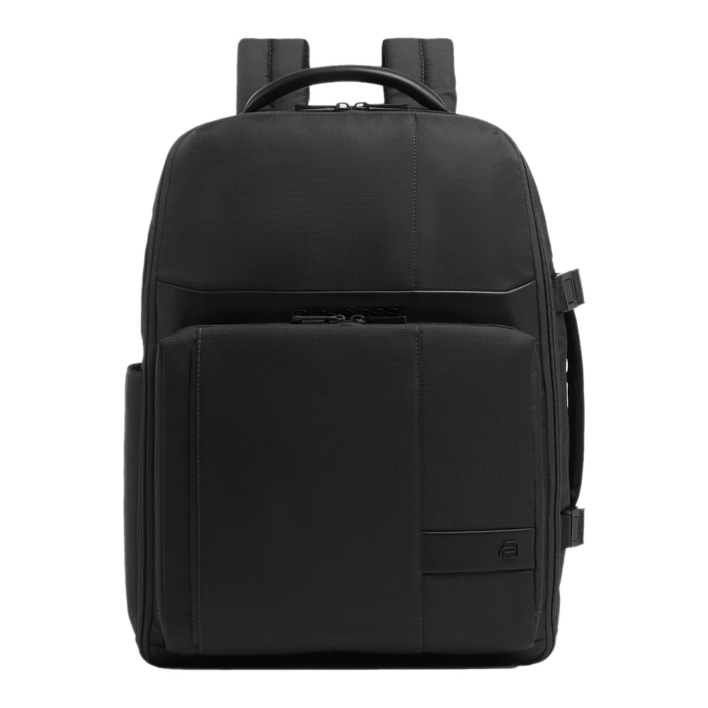 Piquadro Herren Schwarz W129 Rucksack