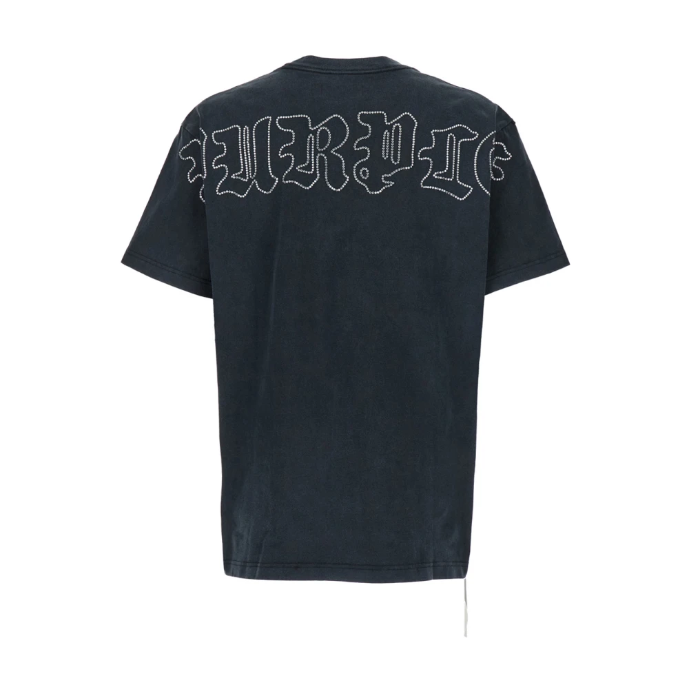 Purple Brand Jersey T-shirts en Polos in Zwart Black Heren