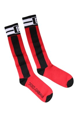 chaussettes-rouges-en-coton-stretch-imprime