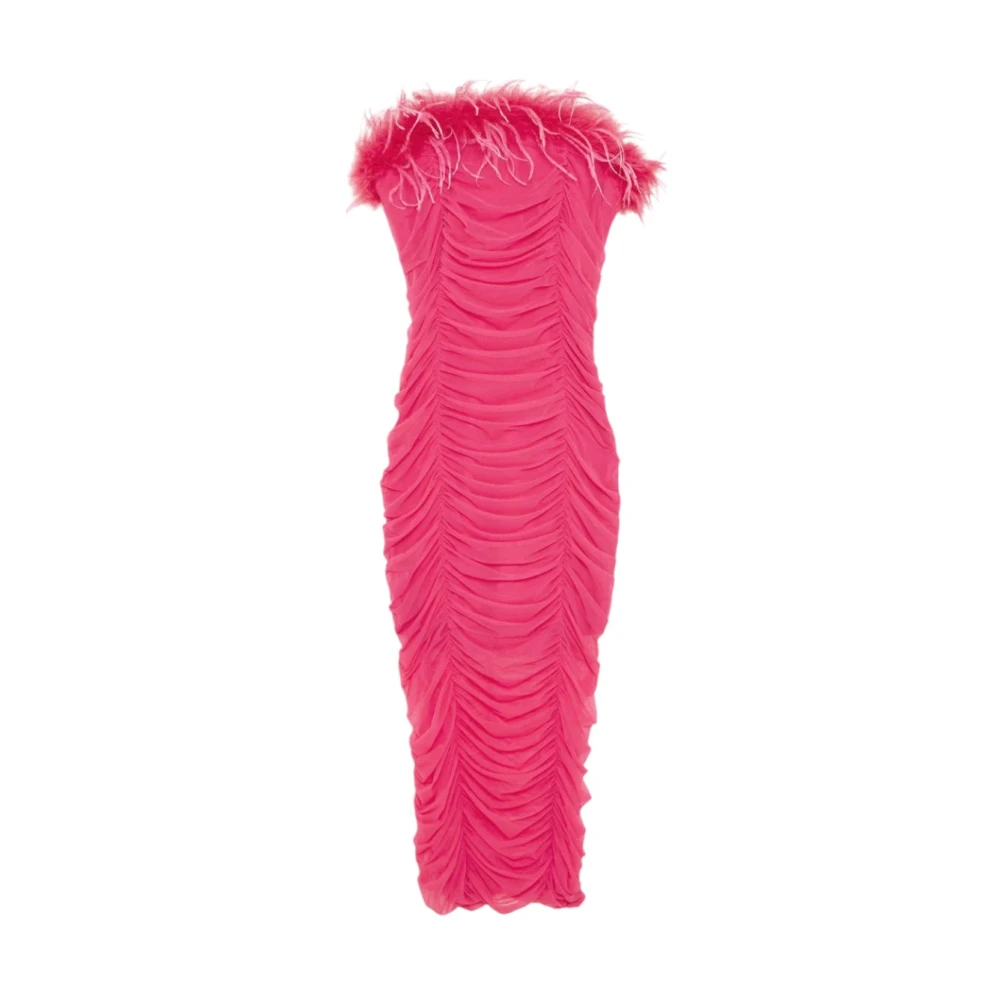 PATRIZIA PEPE Elegante Jurk voor Vrouwen Pink Dames