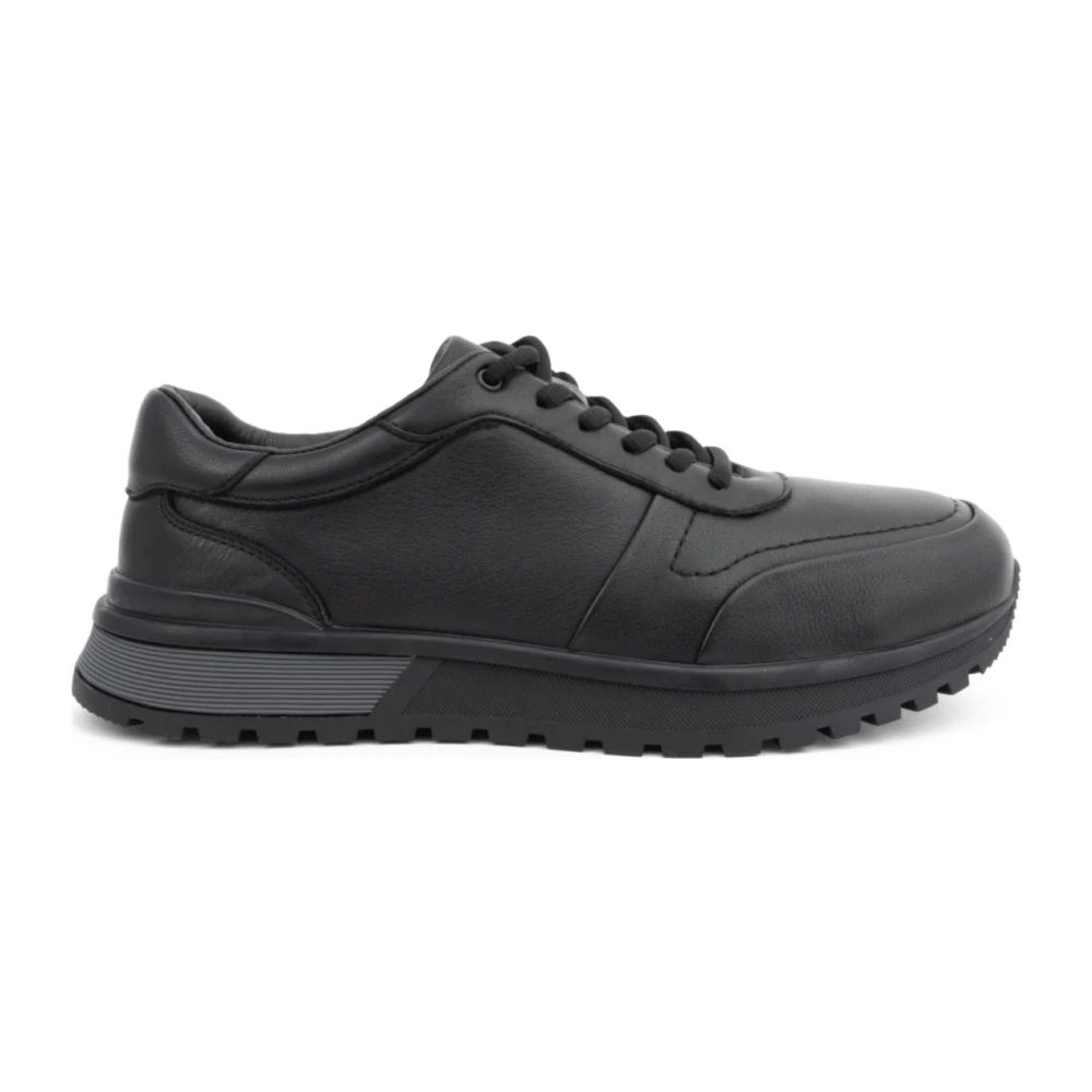 La Conte Zwarte Vrijetijdsschoenen voor Mannen Heren Schoenen
