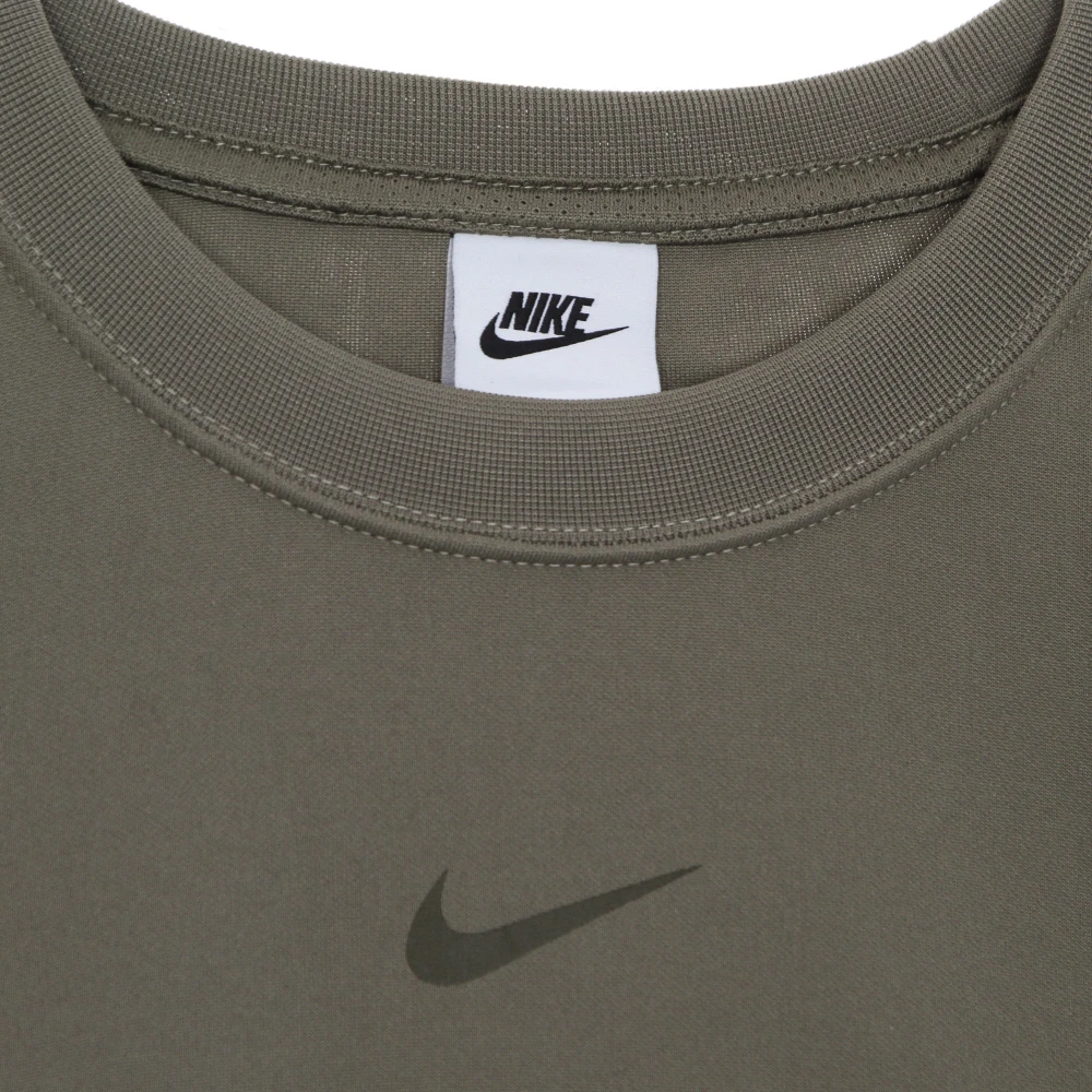 Nike Oversize Crewneck Sweatshirt Green Dames