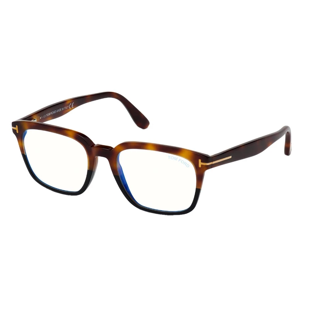 Tom Ford Blue Block Eyewear Frames Brown Unisex