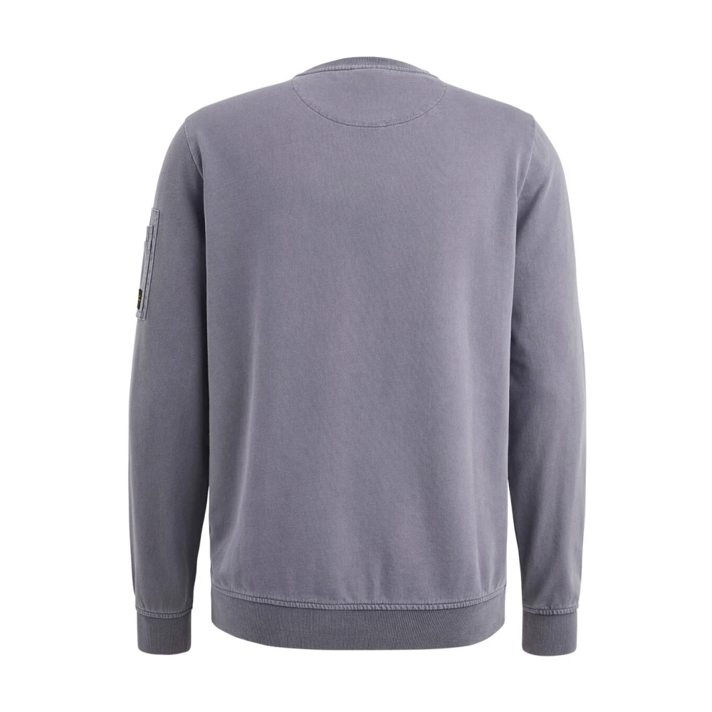 PME Legend Crewneck Terry Sweatshirt Purple Heren