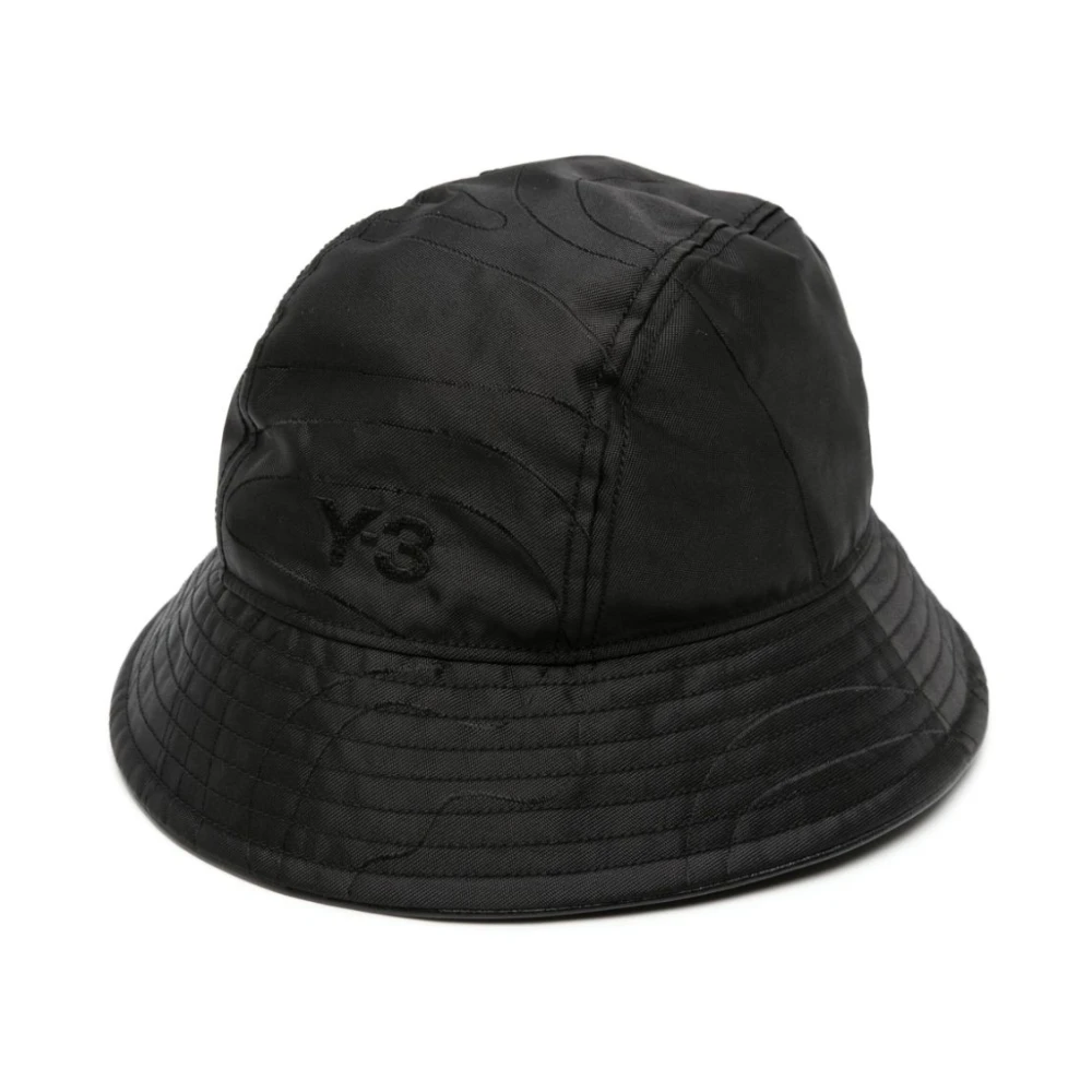 Y-3 Stijlvolle Bucket Hat voor zomerdagen Black Unisex