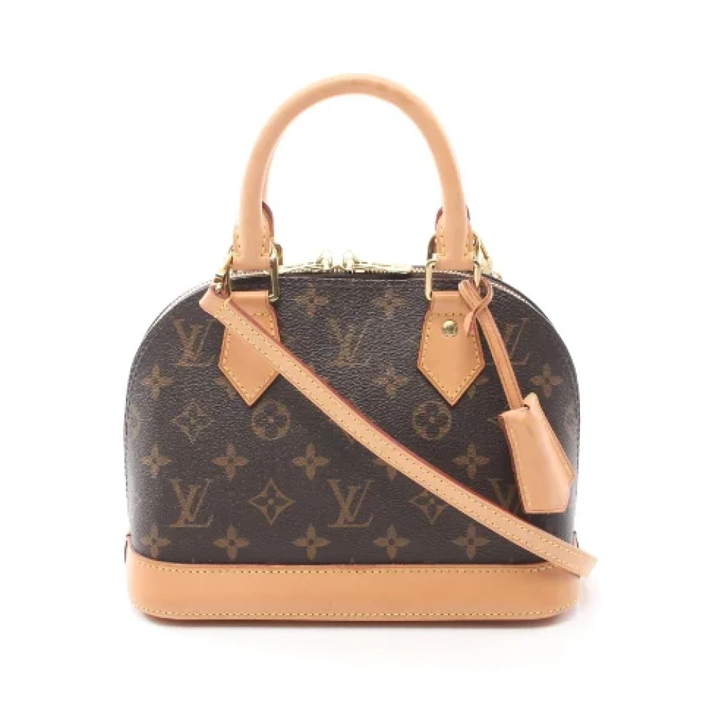 Louis Vuitton Vintage Pre-owned Canvas handbags Brown Dames