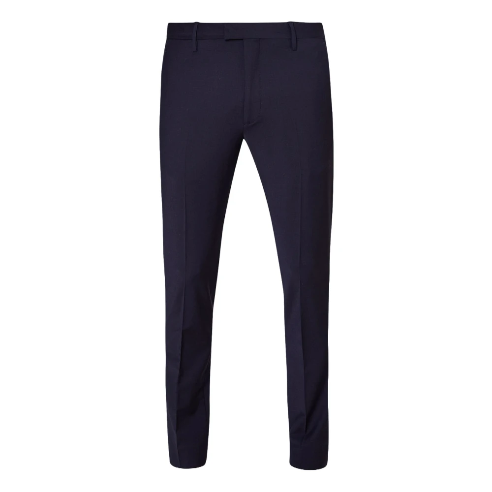 Liu Jo Blauwe Chino Broek Rechte Pasvorm Blue Heren