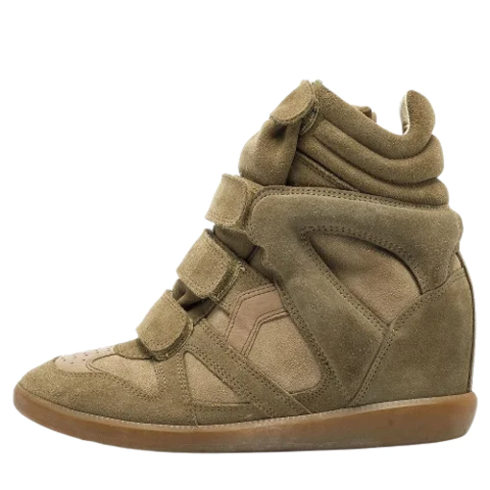 Isabel Marant Pre-owned Pre-owned Mocka sneakers Green, Dam
