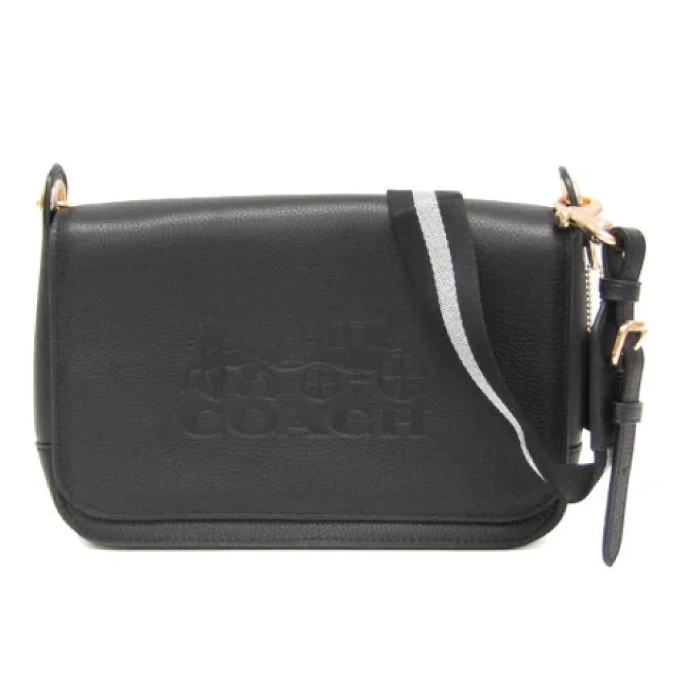 Coach Pre-owned Leather shoulder-bags Black Dames