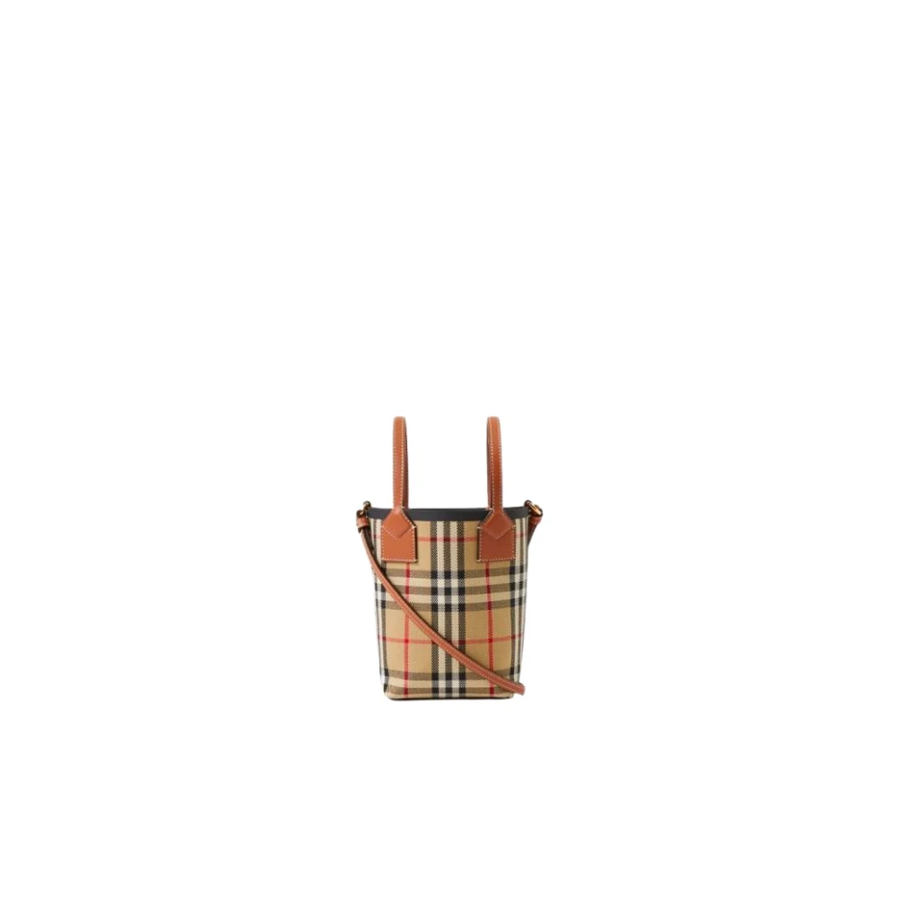 Burberry Vintage Mini Tote London Beige Dames