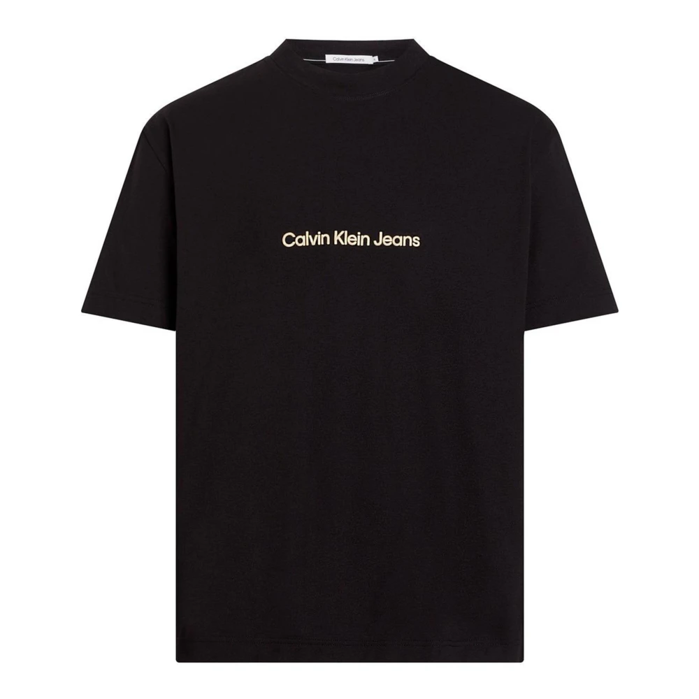 Calvin Klein Jeans Herr T-shirt Vår/Sommar Kollektion Black, Herr
