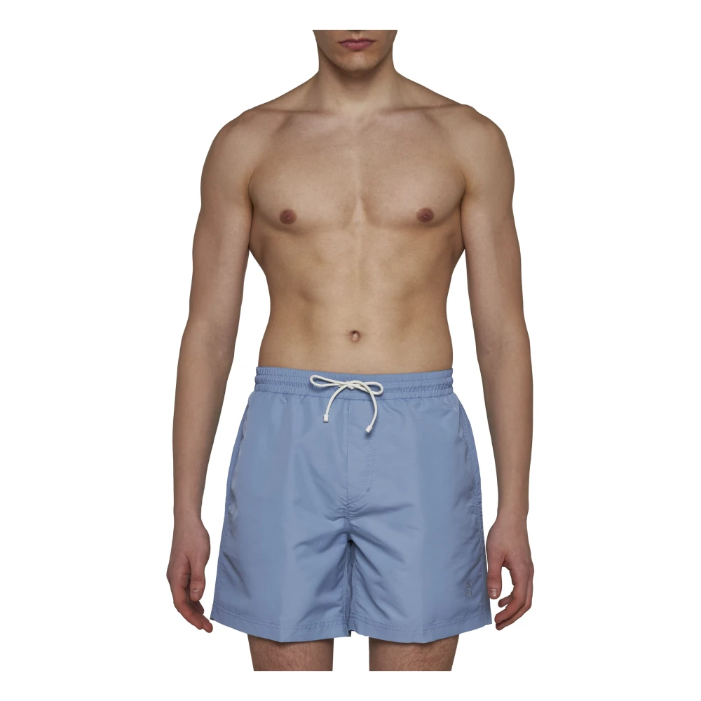 BRUNELLO CUCINELLI Lichtblauwe Zeilkleding Blue Heren