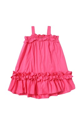 fuchsia-ruffled-poplin-kids-dress