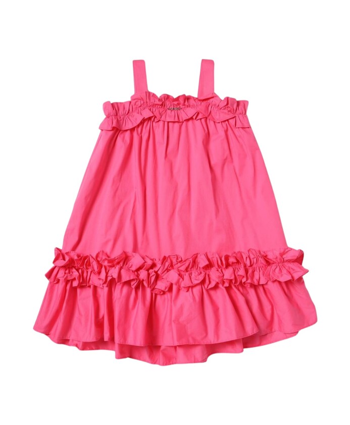 fuchsia-ruffled-poplin-kids-dress