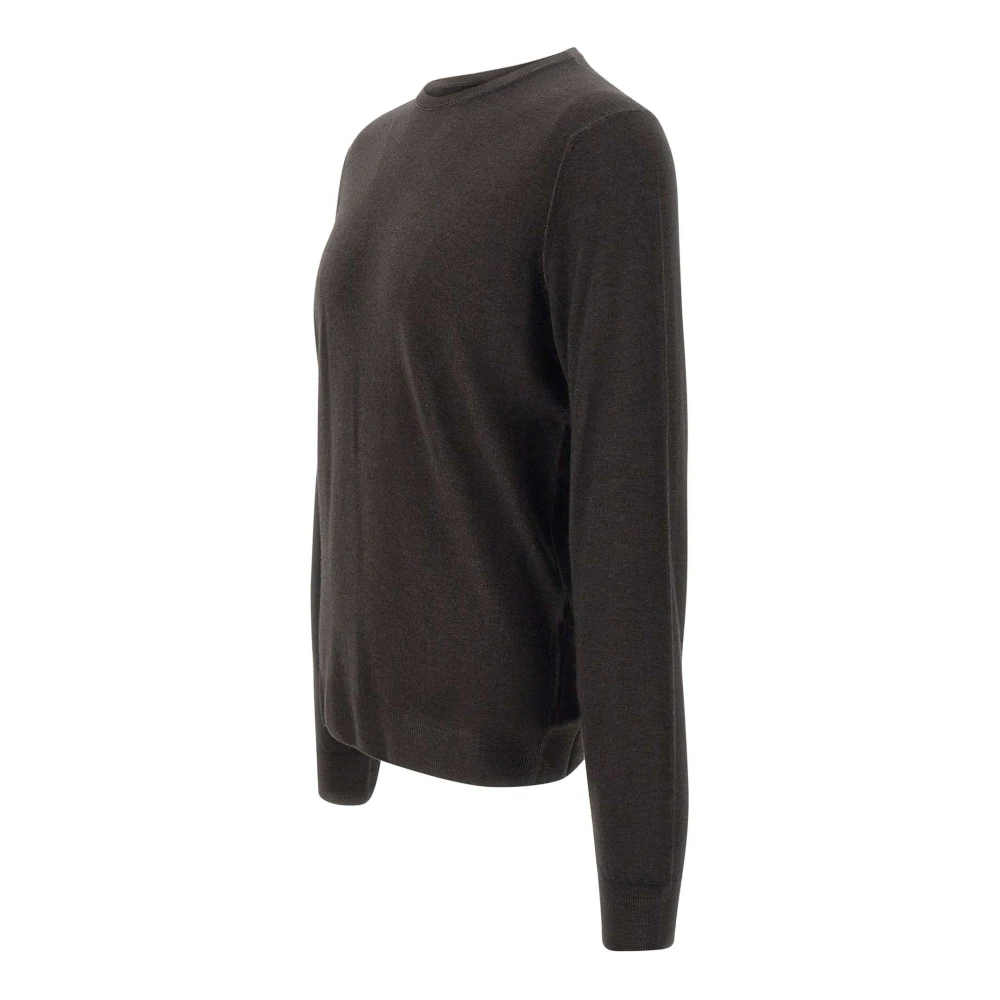 Filippo De Laurentiis Bruine Wollen Trui Colors Collection Brown Heren