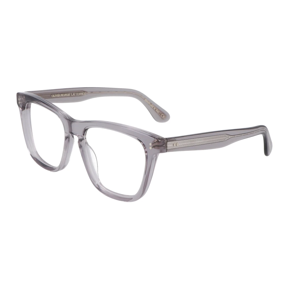 Oliver Peoples Unisex Gray Glasses, 53 Mm, Square Acetate Eyeglasses