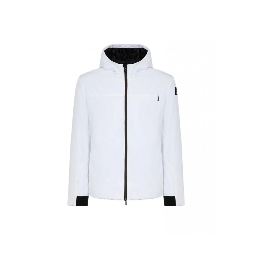 Suns Polyester Puffer en Parka Jassen White Heren