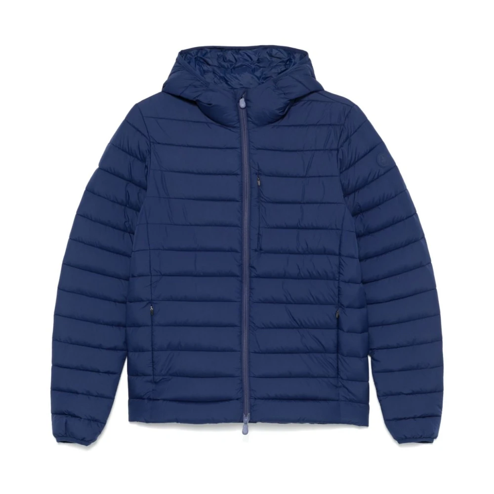 Save The Duck Waterafstotende Duck Coat Blue Heren