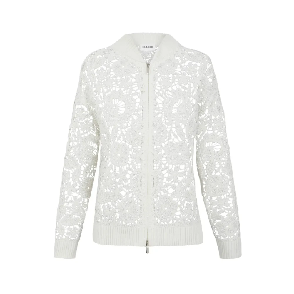 P.a.r.o.s.h. Crème Trui voor Vrouwen Beige Dames