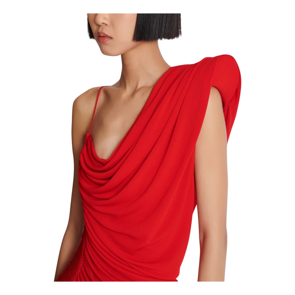 Balmain Party Dresses Red Dames