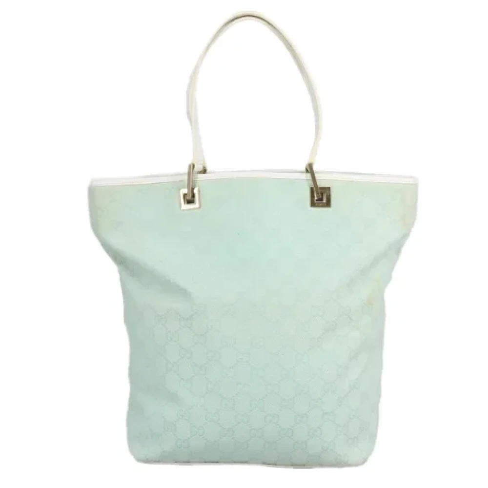Gucci Vintage Pre-owned Canvas totes Blue Dames