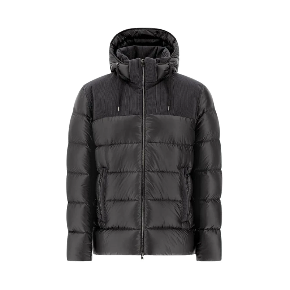 Herno Stijlvolle Jassen Collectie Black Heren