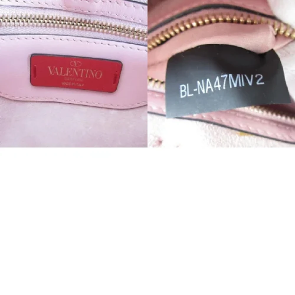 Valentino Vintage Pre-owned Leather handbags Pink Dames