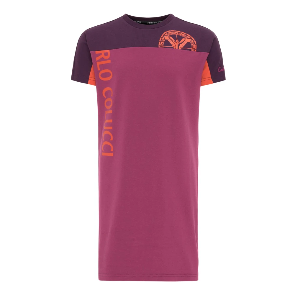 Carlo Colucci Purple Dresses, Female, 5 Y, Oversize Sweat Dress