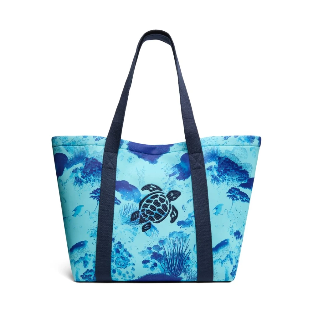 Vilebrequin Donna Blu Neoprene Beach Bag Coral Reef