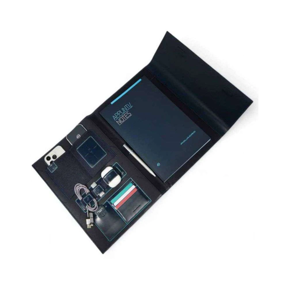 Piquadro Documentenhouder Blue Heren