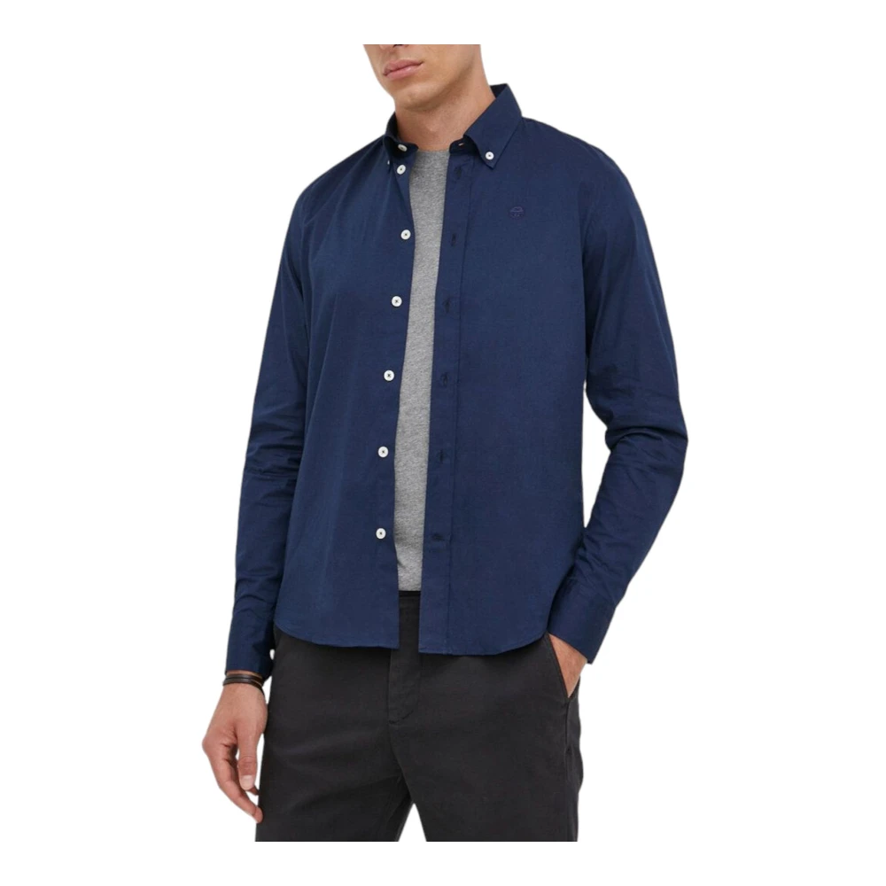 North Sails Lange mouwen overhemd Blue Heren