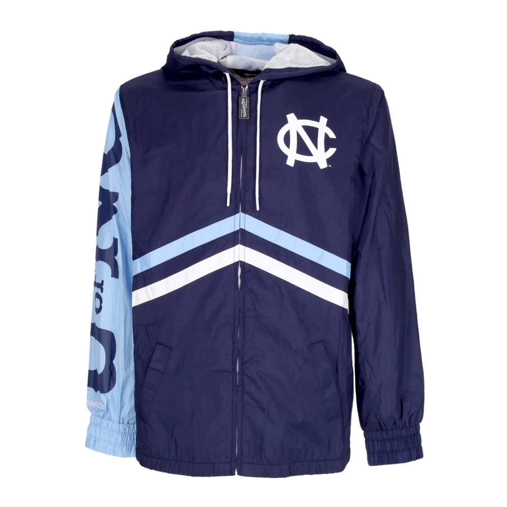 Mitchell & Ness Ncaa Windbreaker North Carolina Tar Heels Blue Heren