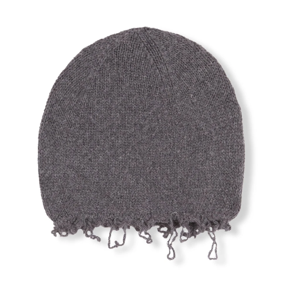 Cortana Women's Gray Melange Wool And Cashmere Beanie