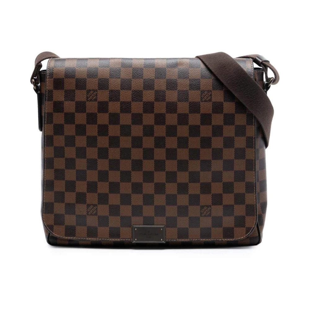Louis Vuitton Vintage Women's Brown Pre-Owned Messenger Bag