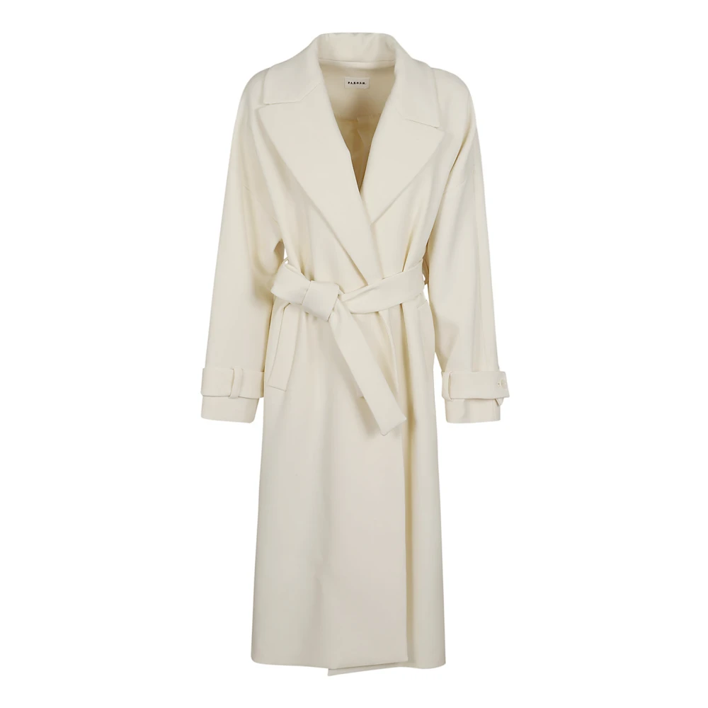 P.a.r.o.s.h. Witte Capes voor Vrouwen Aw24 White Dames