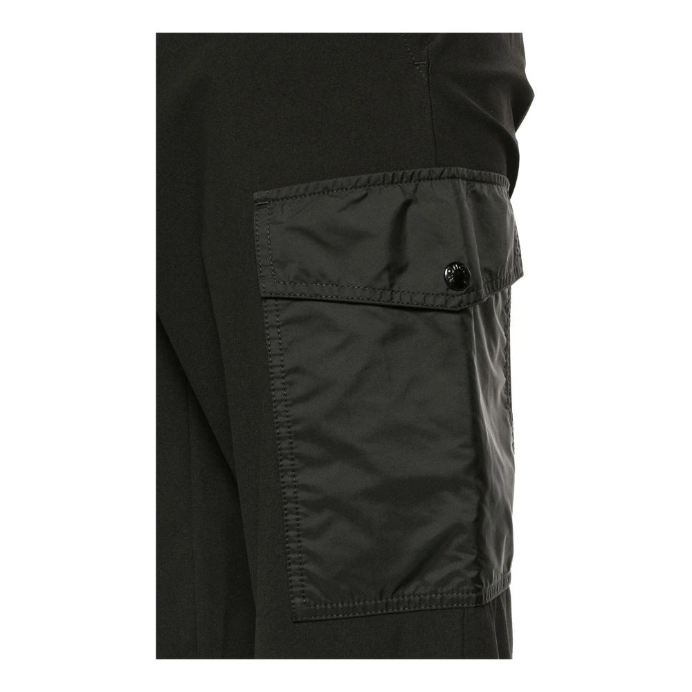 Moncler Cargo Broek Regular Fit Black Heren