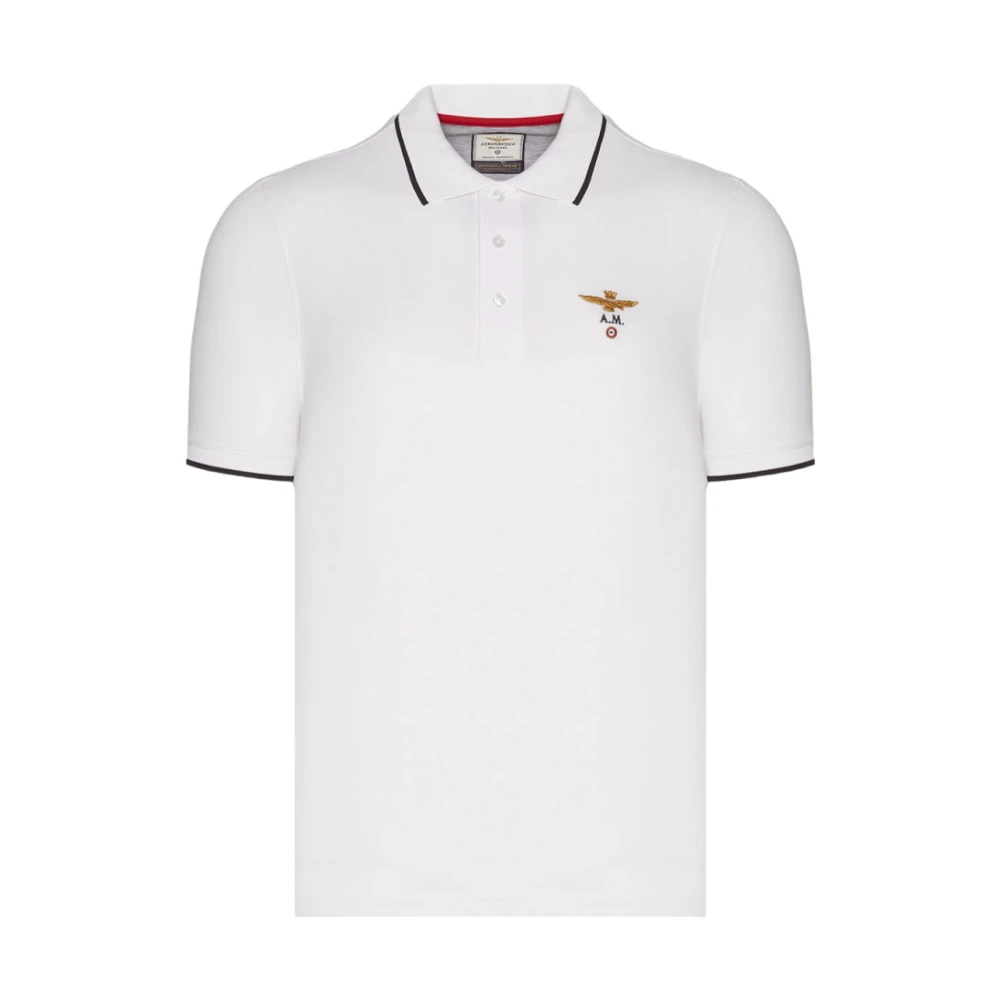 Aeronautica Militare Men's White Polo Shirt - Polo Shirts - 3XL - Tops