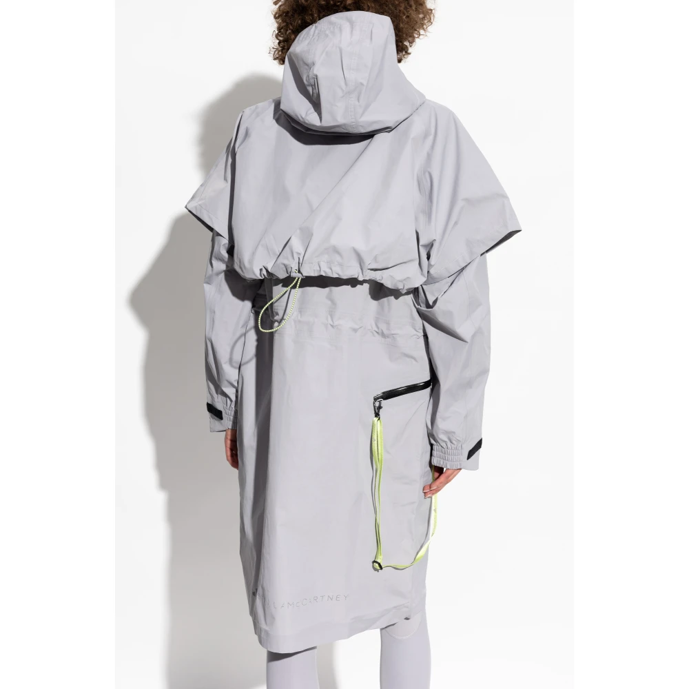 adidas by stella mccartney Jas met afneembare laag Gray Dames