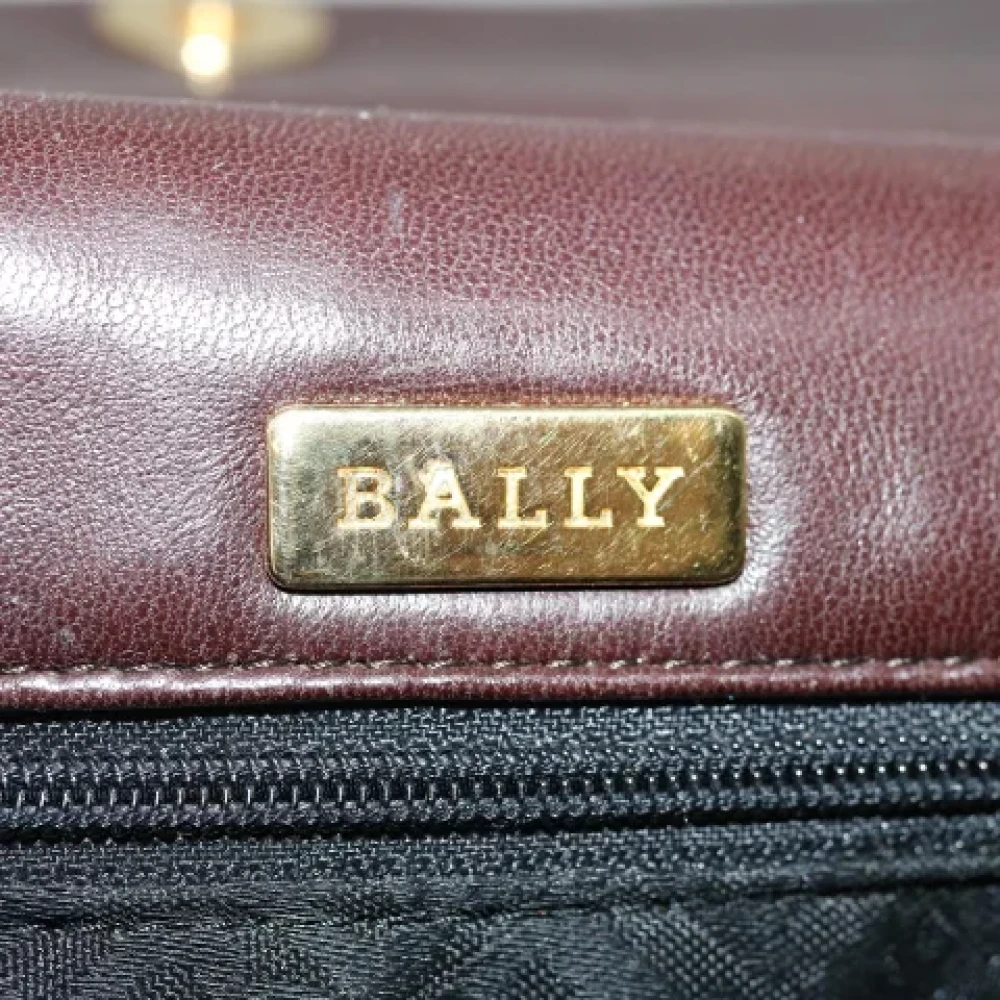 Bally Pre-owned Leather shoulder-bags Brown Dames