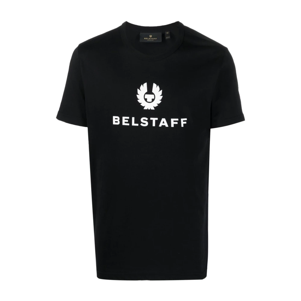 Belstaff Men's Black T-Shirts,, Signature T-Shirt Extra Large