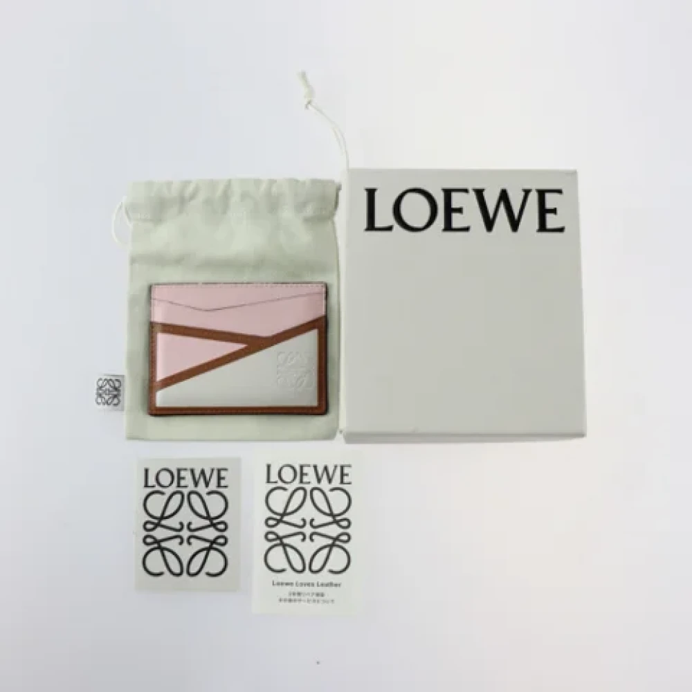 Loewe Pre-owned Leather wallets Multicolor Dames