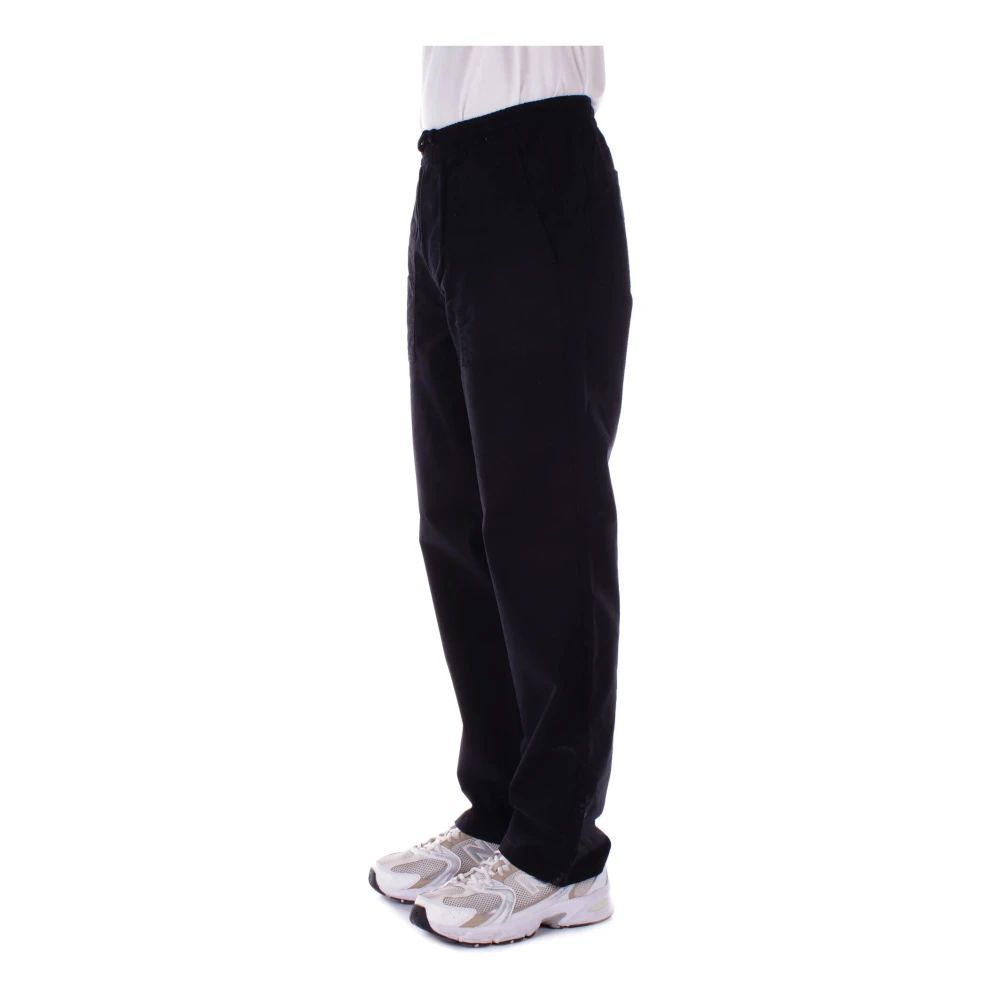 Only & Sons Zwarte Broek met Trekkoord Taille Black Heren